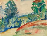 Giovanni Giacometti, Berglandschaft