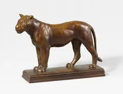 Löwin by August Gaul, 1911, Bronze, sold Dec 2021