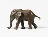 Junger Elefant by Renée Sintenis, 1926, Bronze, sold Dec 2021