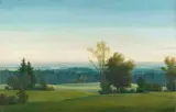 Georg Schrimpf, Simsseelandschaft bei Rosenheim