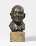Georg Kolbe, Portrait August von Thyssen, 1922, Bronze