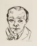 Max Beckmann, Selbstbildnis
