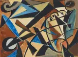 Ernst Wilhelm Nay, Komposition / Figurale-Helion