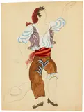 Pablo Picasso, Le Tricorne. Ballet d'après les dessins en couleurs de Pablo Picasso