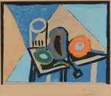 Nature Morte by Pablo Picasso, 1953, Colour lithograph, sold Dec 2021