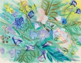 Raoul Dufy, Bouquet de fleurs et de liserons (Jeté de fleurs)