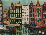 Arnold Balwé, Damrak, Amsterdam