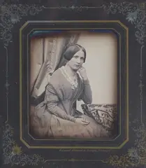 Eduard and Bertha Wehnert, Untitled (Portrait of a Lady), 1845-1849, Daguerreotype