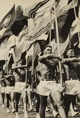 Lev Borodulin, Parade, Moscow, 1956, Gelatin silver print, printed later