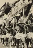 Lev Borodulin, Parade, Moscow, 1956, Gelatin silver print, printed later