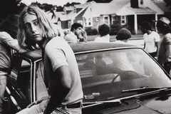 Joseph Szabo, Tom on his Car, 1977, Gelatin silver print, printed later