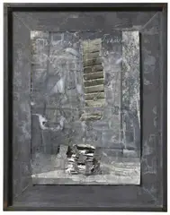 Anselm Kiefer, Jakobs Traum, 2004, Gouache and lead on photograp