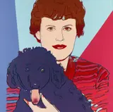 Andy Warhol, Untitled (Ms. B and Yucca), 1981, Acrylic and silkscreen on canvas