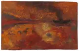 Emil Nolde, Rotes Meer (Sonnenuntergang und schwarzer Dampfer)