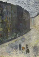 Die Straße by Max Beckmann, 1911, Oil on canvas, sold Dec 2021
