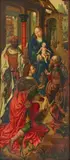 Flemish School around 1520 & 1530, Adoration of the Magi, Oil on wood