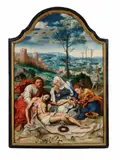 Netherlandish School circa 1530 & 1540, The Lamentation of Christ, Oil on panel