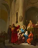 Willem de Poorter, The Presentation in the Temple, Oil on panel