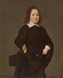 attributed to Mathijs Harings, Portrait of a 10-year-old boy, Oil on canvas (relined)