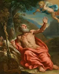 Francesco Trevisani, The Vision of Saint Jerome, Oil on canvas