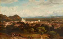 Ferdinand Bellermann, View of the City of Valencia in Venezuela, Oil on canvas