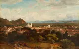 Ferdinand Bellermann, View of the City of Valencia in Venezuela, Oil on canvas
