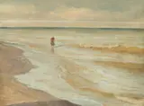 Andreas Achenbach, Beach at Scheveningen