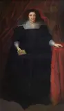 Flemish School around 1620 & 25, Portrait of Marguerite de Lalaing, Comtesse de Berlaymont, Oil on canvas (relined)