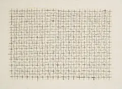 Untitled. Ink on paper. Signed and dated Ding Yi, 1994., Untitled. Ink on paper. Signed and dated Ding Yi, 1994., Untitled. Ink on paper. Signed and dated Ding Yi,