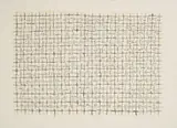 Untitled. Ink on paper. Signed and dated Ding Yi, 1994., Untitled. Ink on paper. Signed and dated Ding Yi, 1994., Untitled. Ink on paper. Signed and dated Ding Yi,