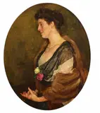 Max Slevogt, Damenbildnis