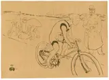 Cycle Michael by Henri de Toulouse-Lautrec, 1896, Lithograph on wove paper, backed by linen, sold Jun 2021