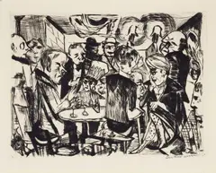 Kahlbaum by Max Beckmann, 1919, Etching on wove paper, sold Jun 2021