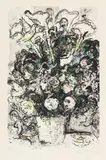 Le bouquet blanc by Marc Chagall, 1969, Colour lithograph on wove paper with watermark "Arches", sold Jun 2021
