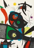 From: Joan Brossa. Oda a Joan Miró by Joan Miró, 1973, Colour lithograph on Guarro wove paper 87 x 60.8 x cm (, sold Jun 2021