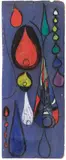 Max Ackermann, Tropfen I, 1940s, Oil tempera on artist's board
