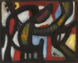 Jean-Michel Atlan, Komposition, 1957, Oil on canvas