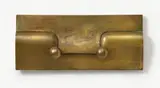 Fritz Koenig, Kugelrelief VII, 1969, Bronze relief with gold-brown patina