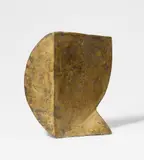Michael Croissant, Kopf, 1987, Bronze with gold-brown patina. Approx
