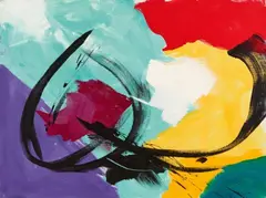 Jean Miotte, Untitled, Around 1990, Acrylic on canvas