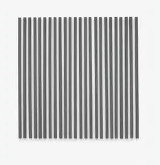 Alan Charlton, Untitled, 1985, 24-part work: each acrylic on canvas on wood. Each