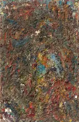 Eugène Leroy, Pour un visage, 1978, Oil on canvas