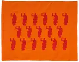 Rosemarie Trockel, Untitled (Nach El Lissitzsky), 1987, Silkscreen on cotton