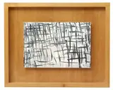 Untitled by Günther Förg, 1997, Acrylic on wood on natural wood, sold Jun 2021