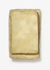 Mirror by Lawrence Carroll, 1993-1994, Oil and wax on canvas on wood. Approx, sold Jun 2021