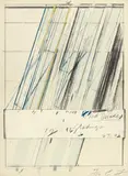 Cy Twombly, Untitled, 1973/1974, Colour offset on card