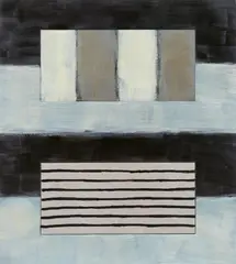 Sean Scully, Aruba, 1998, Oil on canvas on wood