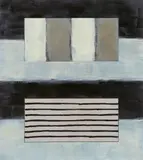 Sean Scully, Aruba, 1998, Oil on canvas on wood