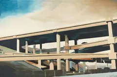 Koen van den Broek, Burning, 2005, Oil on canvas