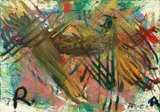 Arnulf Rainer, Feuer-Mund (Fingerfarbfest)